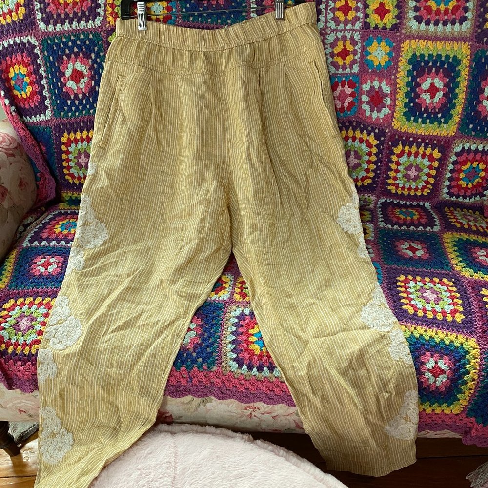 Anthropologie Linen pants